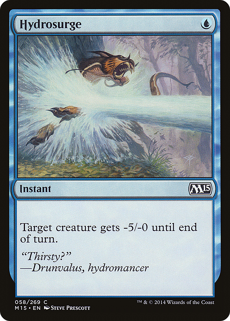 MTG - Hydrosurge - Magic 2015 (M15)