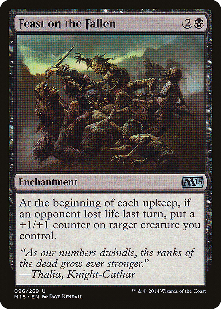 MTG - Feast on the Fallen - Magic 2015 (M15)