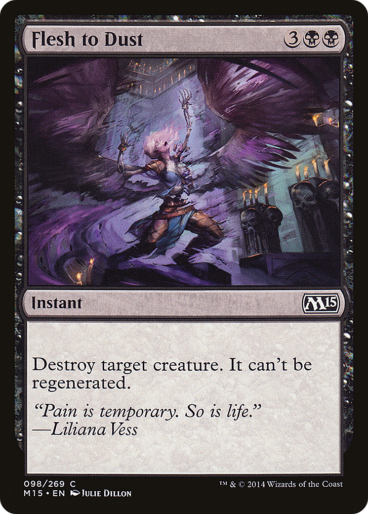 MTG - Flesh to Dust - Magic 2015 (M15)