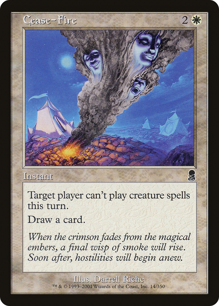 MTG - Cease-Fire - Odyssey (ODY)