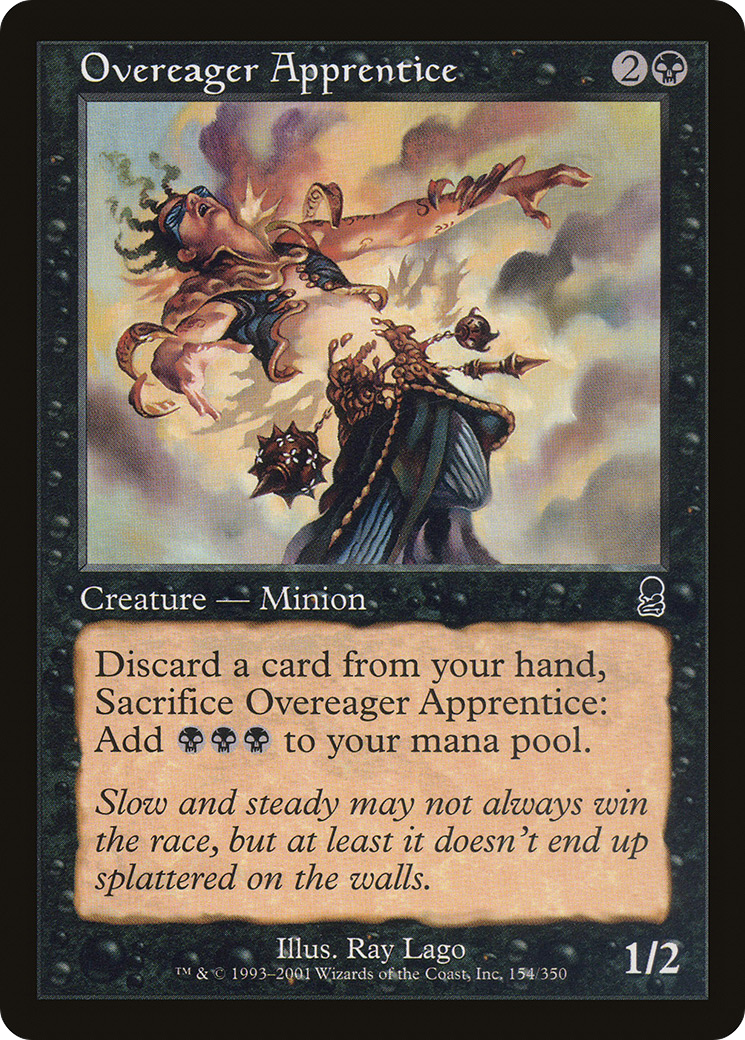 MTG - Overeager Apprentice - Odyssey (ODY)