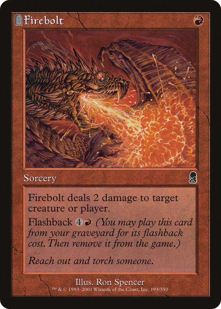 MTG - Firebolt - Odyssey (ODY)