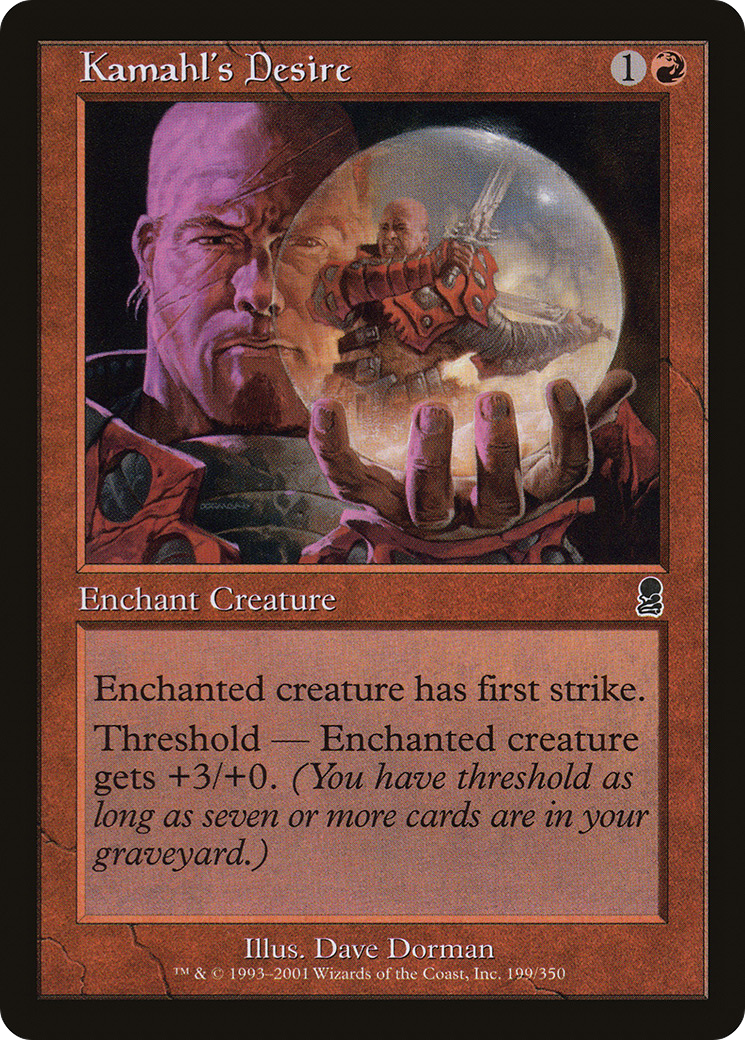 MTG - Kamahl's Desire - Odyssey (ODY)