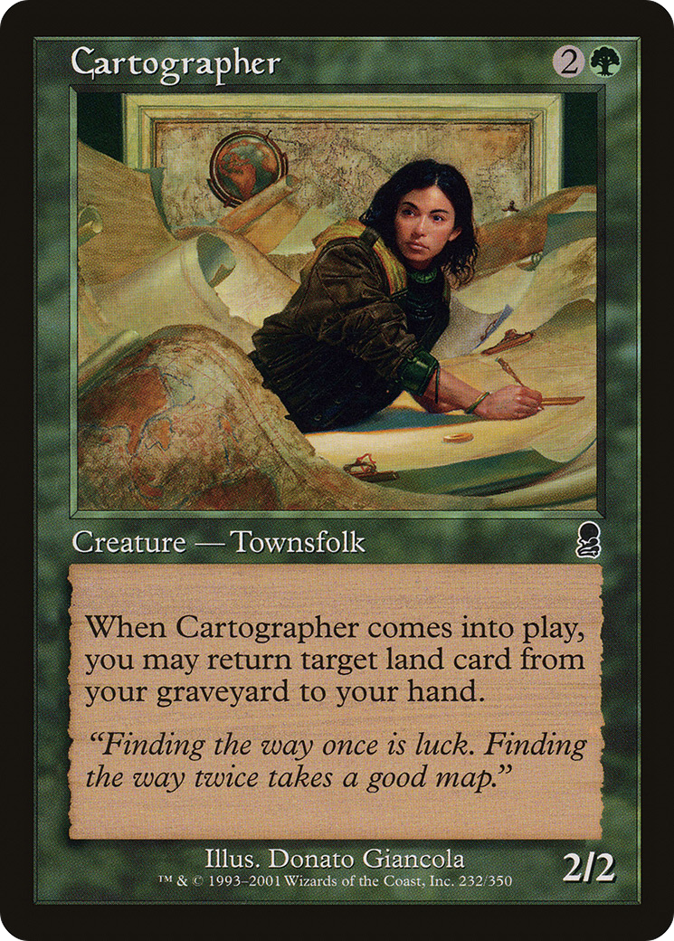 MTG - Cartographer - Odyssey (ODY)