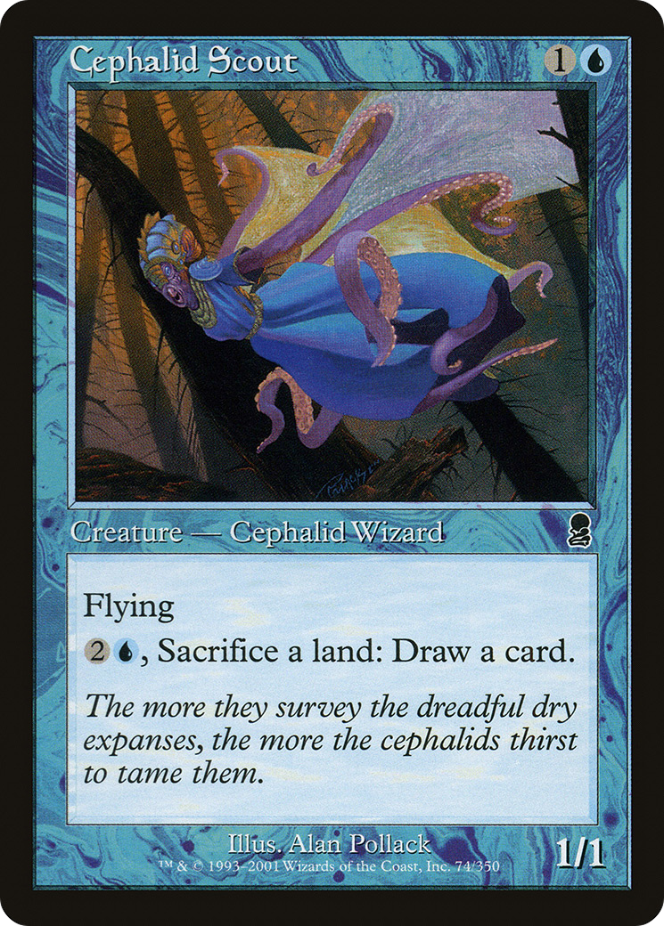 MTG - Cephalid Scout - Odyssey (ODY)