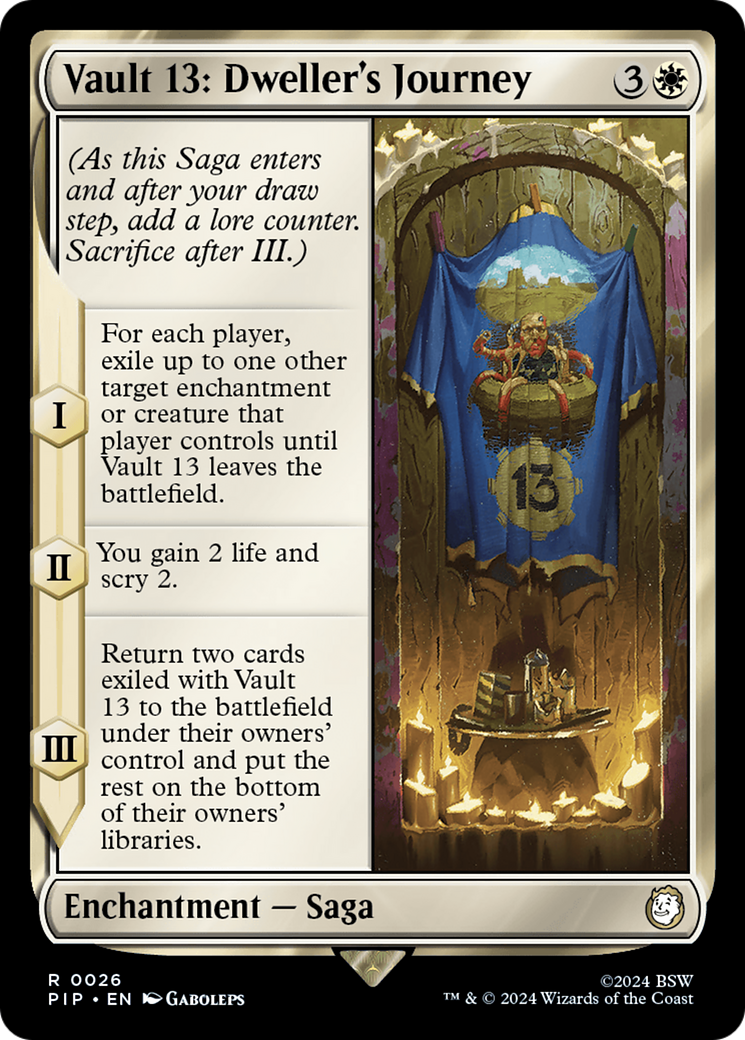 MTG - Vault 13: Dweller's Journey - Fallout (PIP)