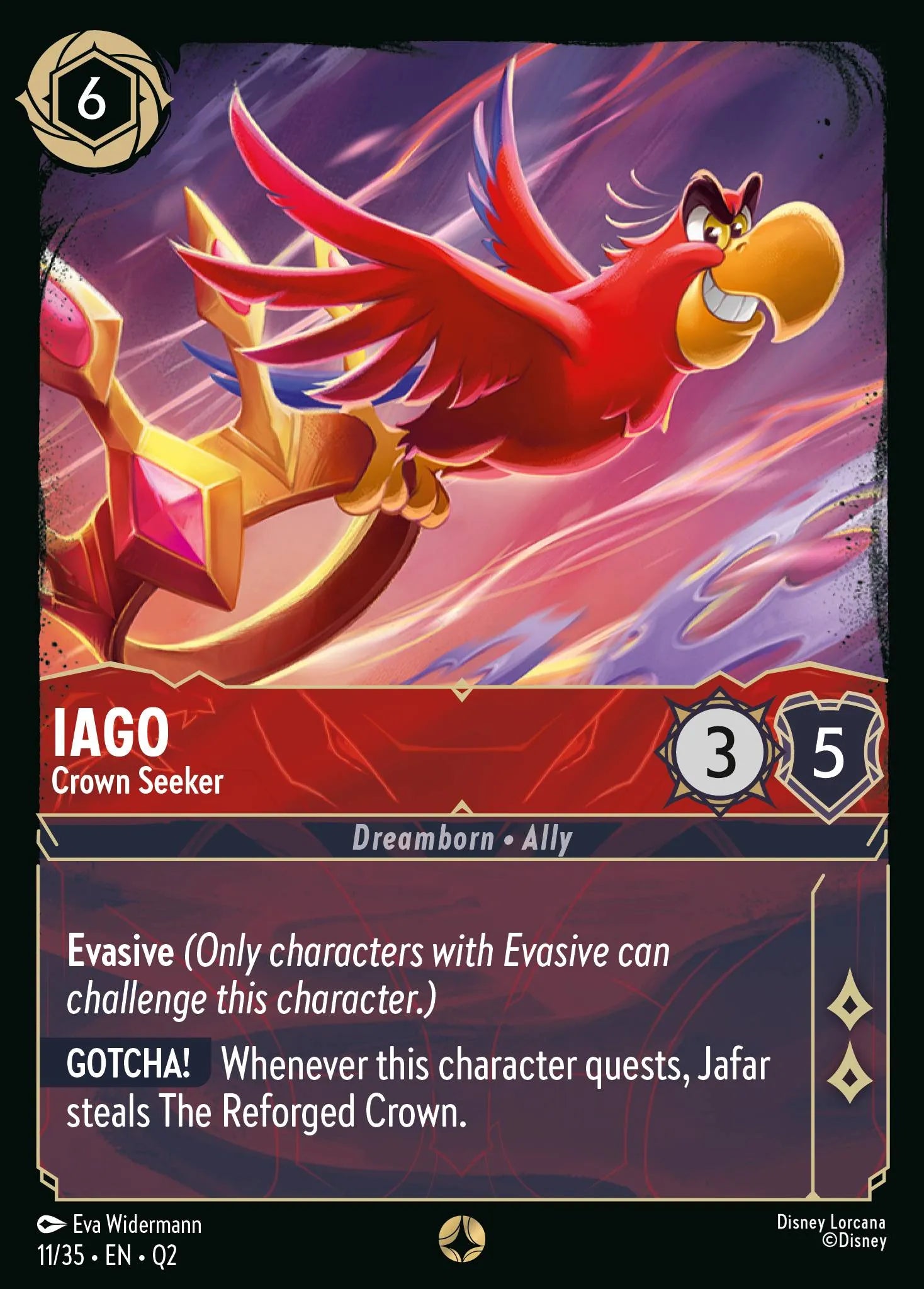 Lorcana - Iago - Crown Seeker - Palace Heist