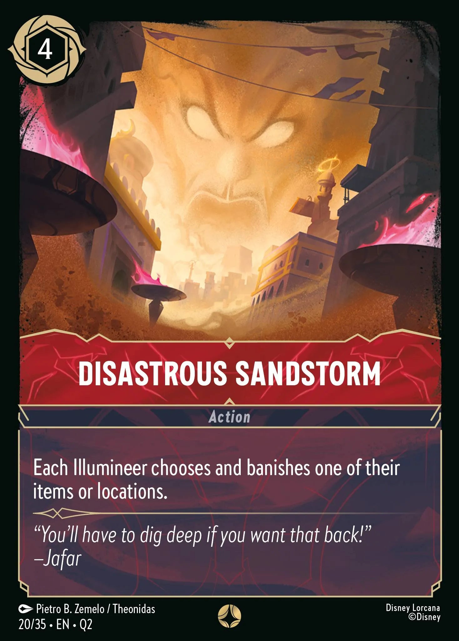Lorcana - Disastrous Sandstorm - Palace Heist