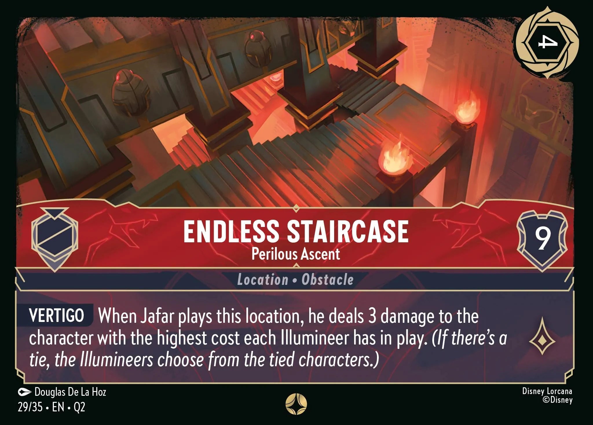 Lorcana - Endless Staircase - Perilous Ascent - Palace Heist