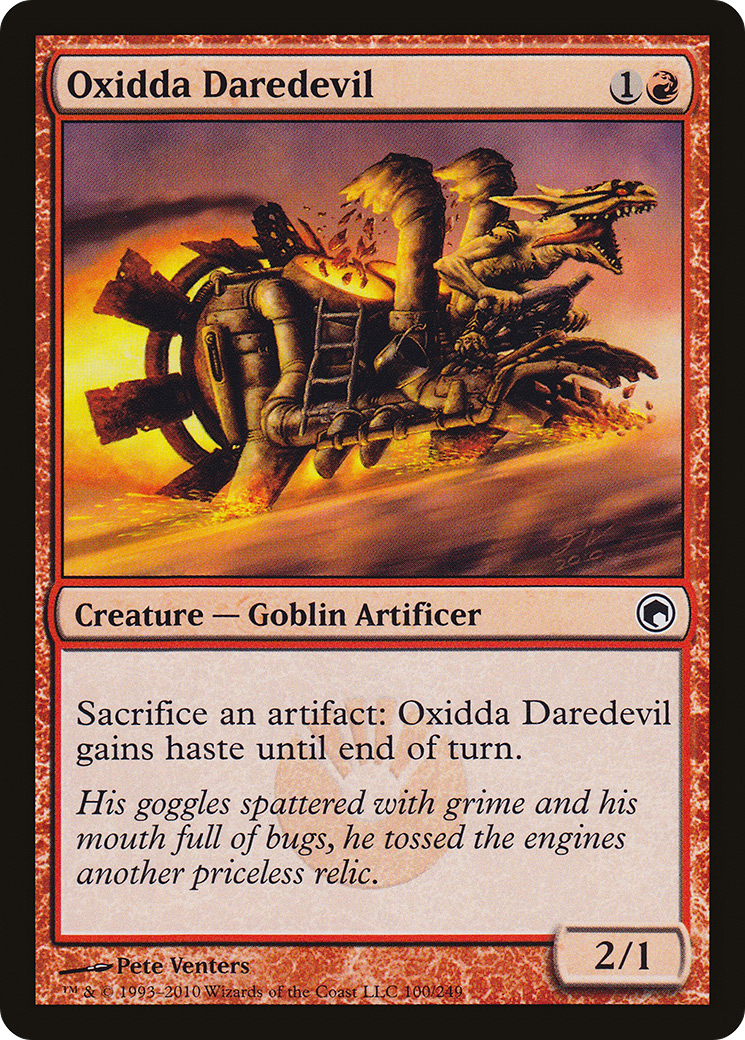 MTG - Oxidda Daredevil - Scars of Mirrodin (SOM)