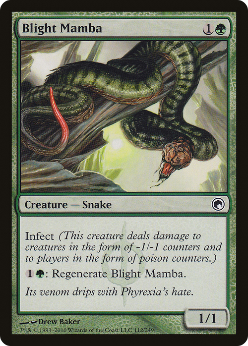 MTG - Blight Mamba - Scars of Mirrodin (SOM)