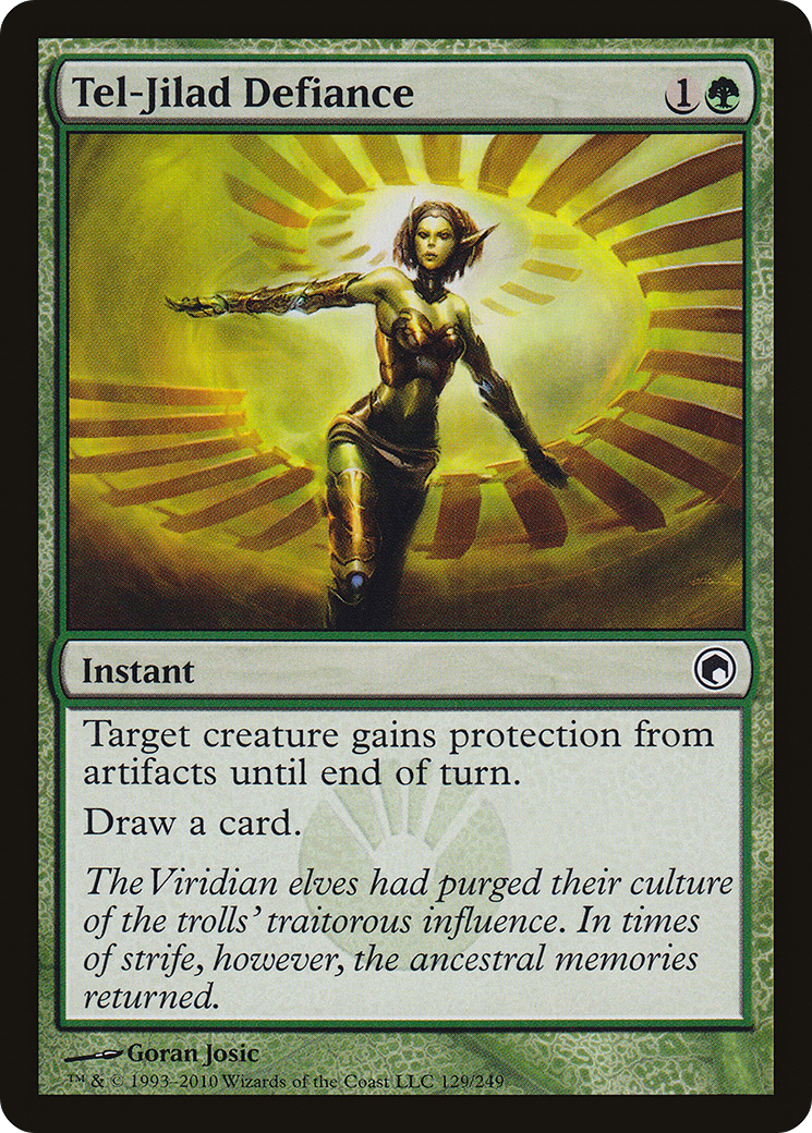 MTG - Tel-Jilad Defiance - Scars of Mirrodin (SOM)