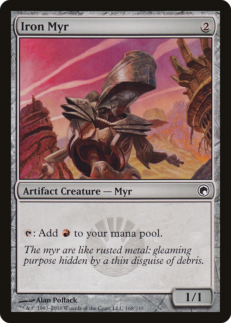 MTG - Iron Myr - Scars of Mirrodin (SOM)