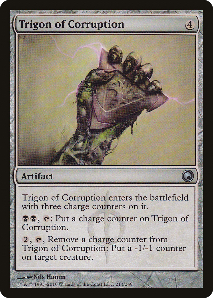 MTG - Trigon of Corruption - Scars of Mirrodin (SOM)