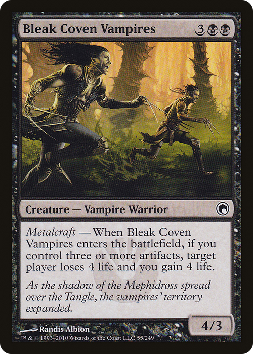 MTG - Bleak Coven Vampires - Scars of Mirrodin (SOM)