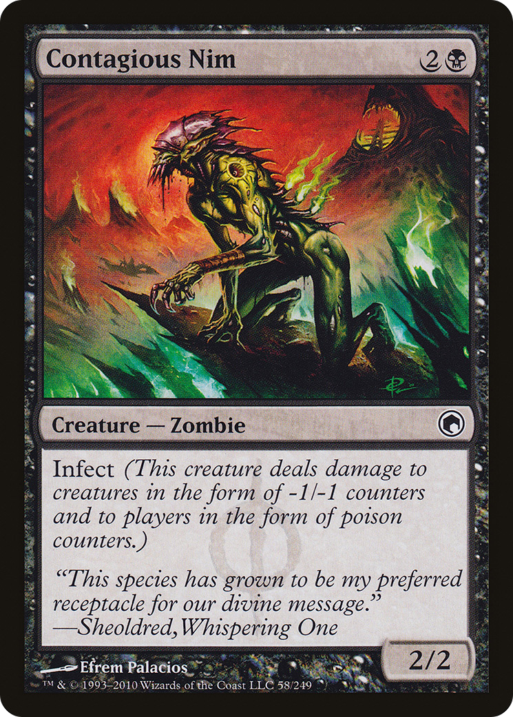 MTG - Contagious Nim - Scars of Mirrodin (SOM)