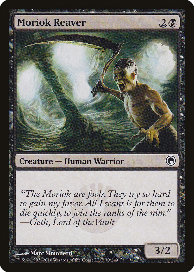 MTG - Moriok Reaver - Scars of Mirrodin (SOM)