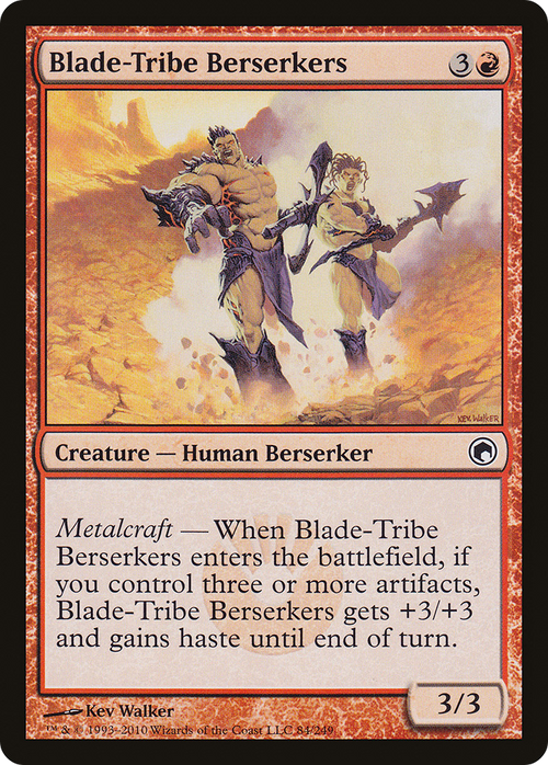 MTG - Blade-Tribe Berserkers - Scars of Mirrodin (SOM)