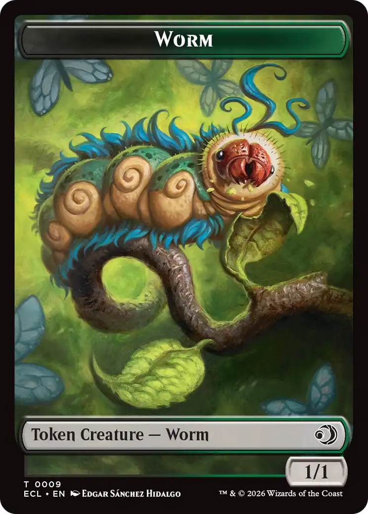 MTG - Worm / Merfolk - Lorwyn Eclipsed (TECL)