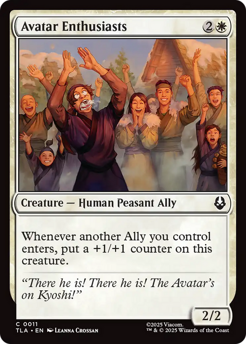 MTG - Avatar Enthusiasts - Avatar: The Last Airbender (TLA)
