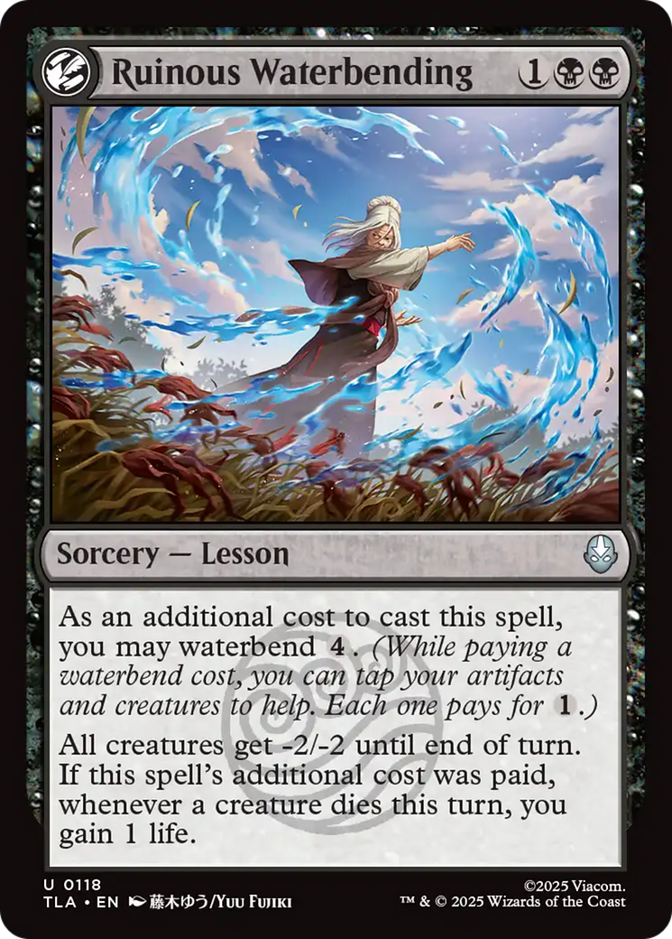MTG - Ruinous Waterbending - Avatar: The Last Airbender (TLA)