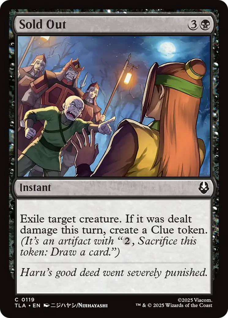 MTG - Sold Out - Avatar: The Last Airbender (TLA)