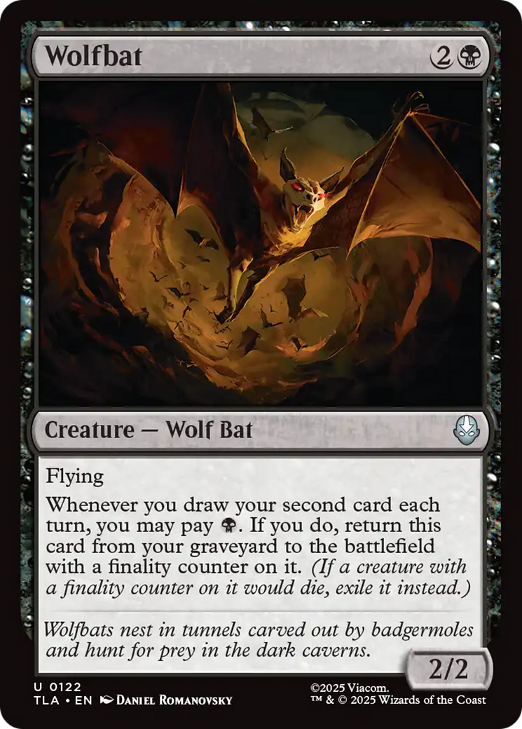 MTG - Wolfbat - Avatar: The Last Airbender (TLA)