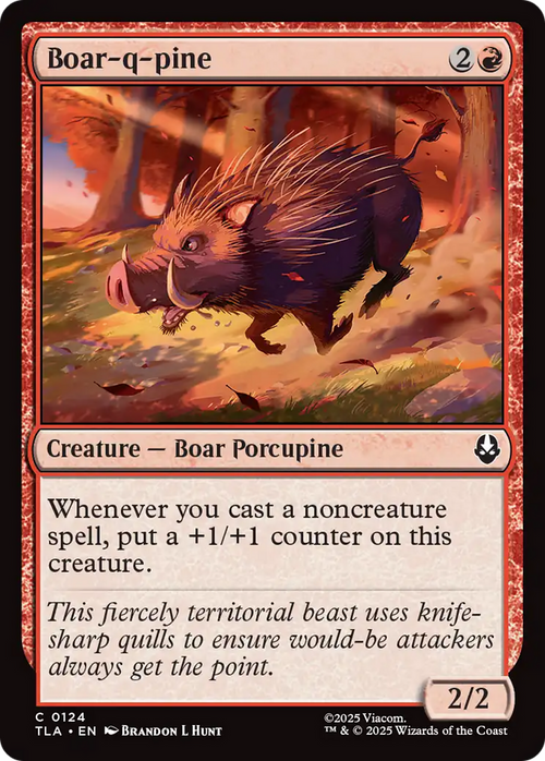 MTG - Boar-q-pine - Avatar: The Last Airbender (TLA)