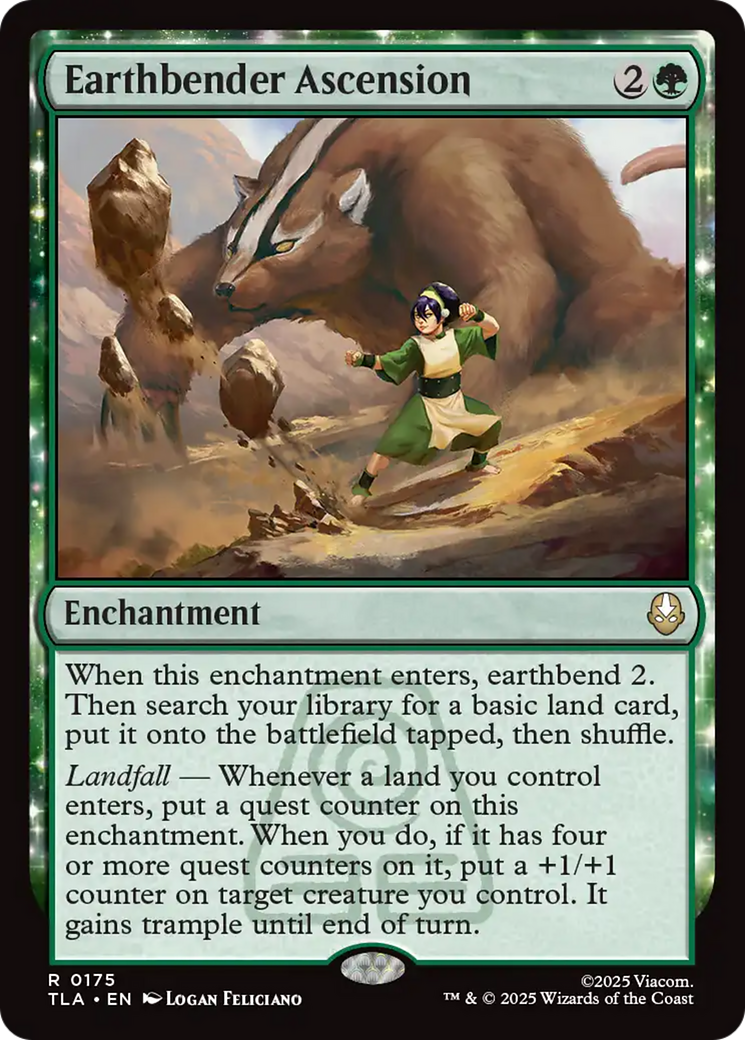MTG - Earthbender Ascension - Avatar: The Last Airbender (TLA)