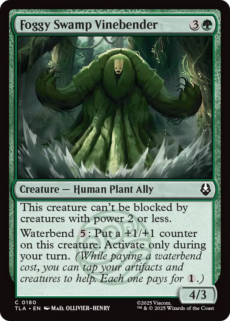 MTG - Foggy Swamp Vinebender - Avatar: The Last Airbender (TLA)