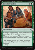 MTG - Invasion Tactics - Avatar: The Last Airbender (TLA)