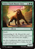 MTG - Saber-Tooth Moose-Lion - Avatar: The Last Airbender (TLA)