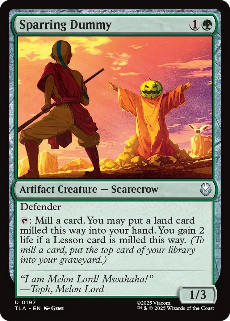 MTG - Sparring Dummy - Avatar: The Last Airbender (TLA)