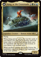 MTG - Aang, at the Crossroads // Aang, Destined Savior - Avatar: The Last Airbender (TLA)