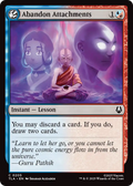 MTG - Abandon Attachments - Avatar: The Last Airbender (TLA)