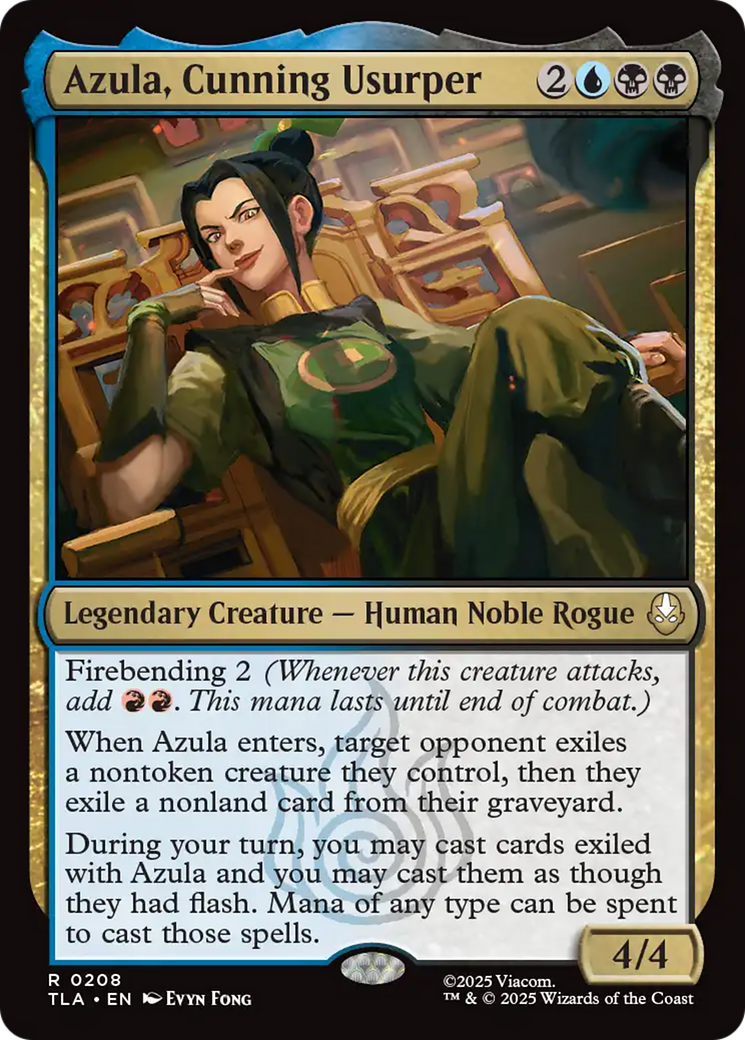 MTG - Azula, Cunning Usurper - Avatar: The Last Airbender (TLA)