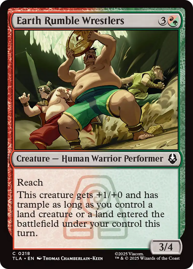 MTG - Earth Rumble Wrestlers - Avatar: The Last Airbender (TLA)