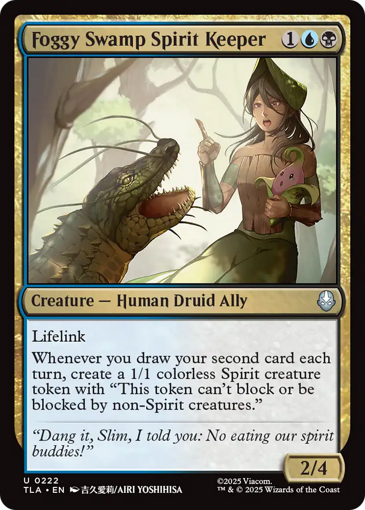MTG - Foggy Swamp Spirit Keeper - Avatar: The Last Airbender (TLA)