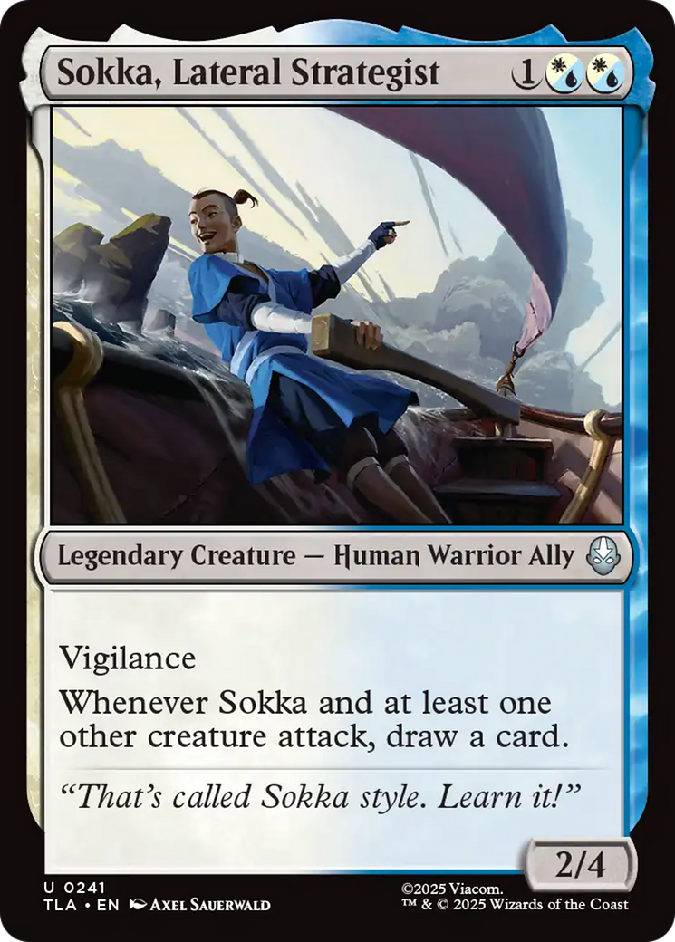MTG - Sokka, Lateral Strategist - Avatar: The Last Airbender (TLA)