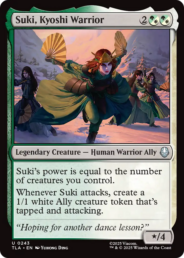 MTG - Suki, Kyoshi Warrior - Avatar: The Last Airbender (TLA)