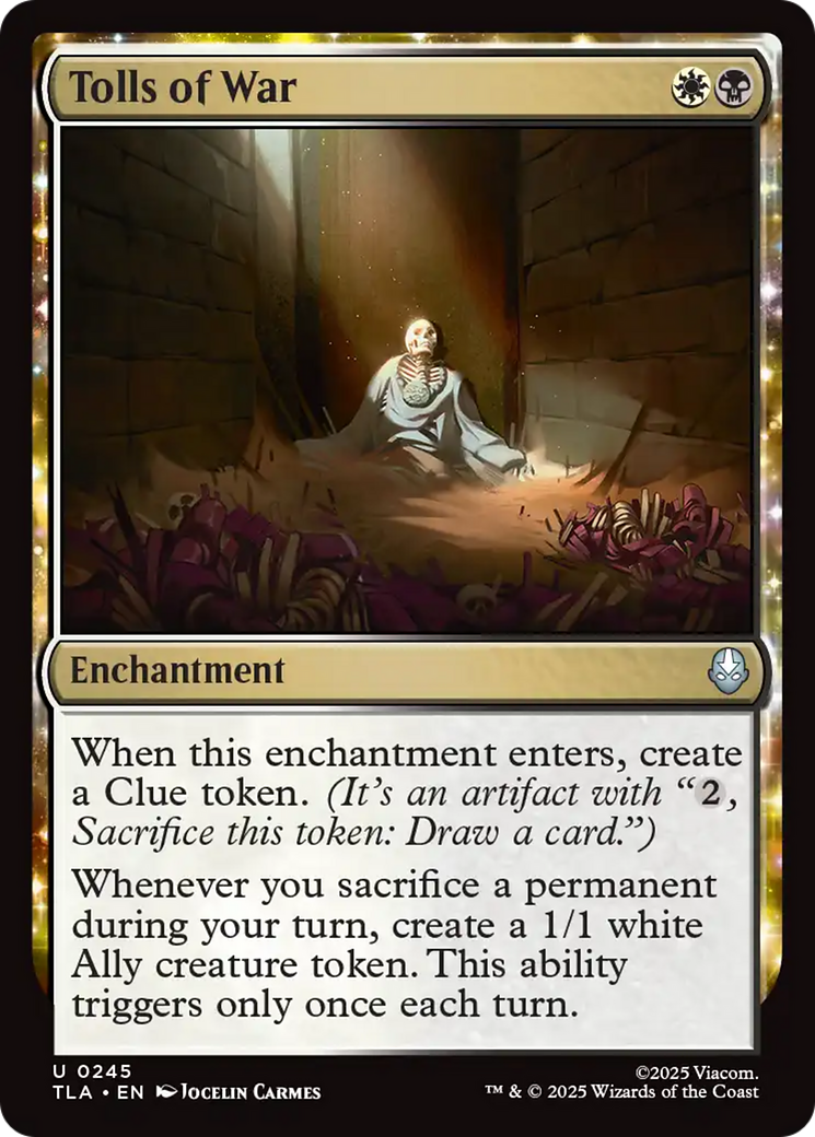 MTG - Tolls of War - Avatar: The Last Airbender (TLA)