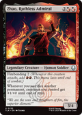 MTG - Zhao, Ruthless Admiral - Avatar: The Last Airbender (TLA)