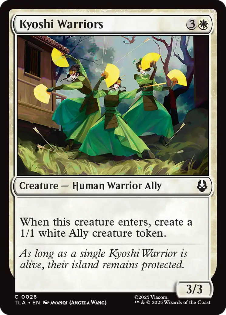 MTG - Kyoshi Warriors - Avatar: The Last Airbender (TLA)