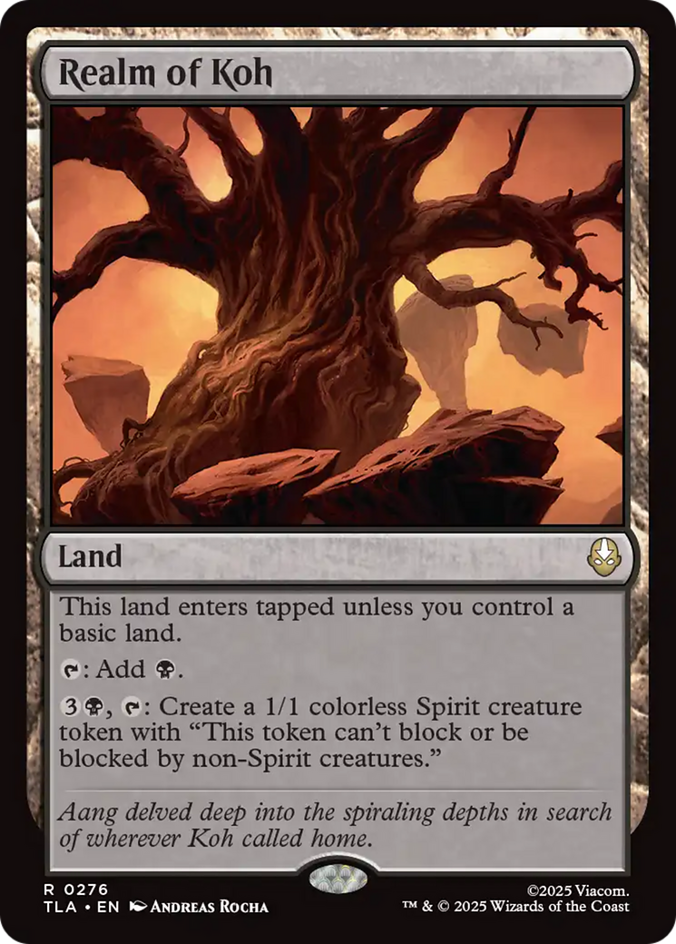 MTG - Realm of Koh - Avatar: The Last Airbender (TLA)