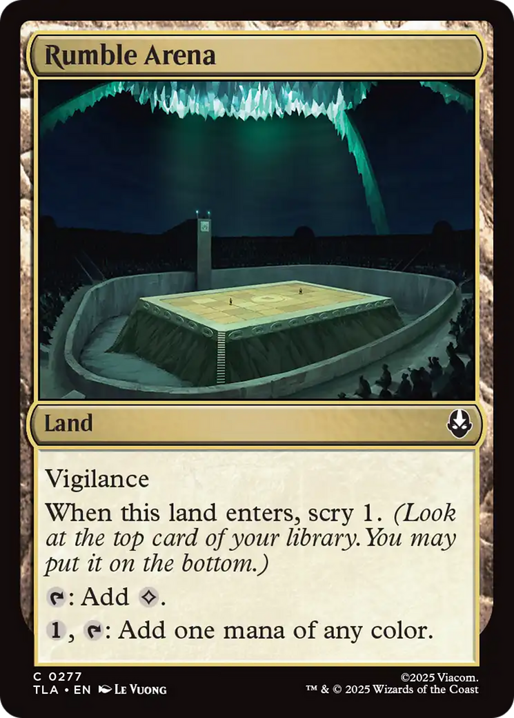 MTG - Rumble Arena - Avatar: The Last Airbender (TLA)