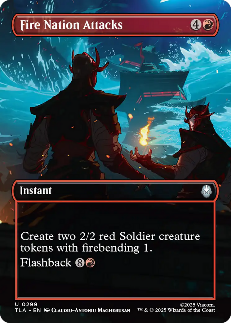MTG - Fire Nation Attacks - Avatar: The Last Airbender (TLA)