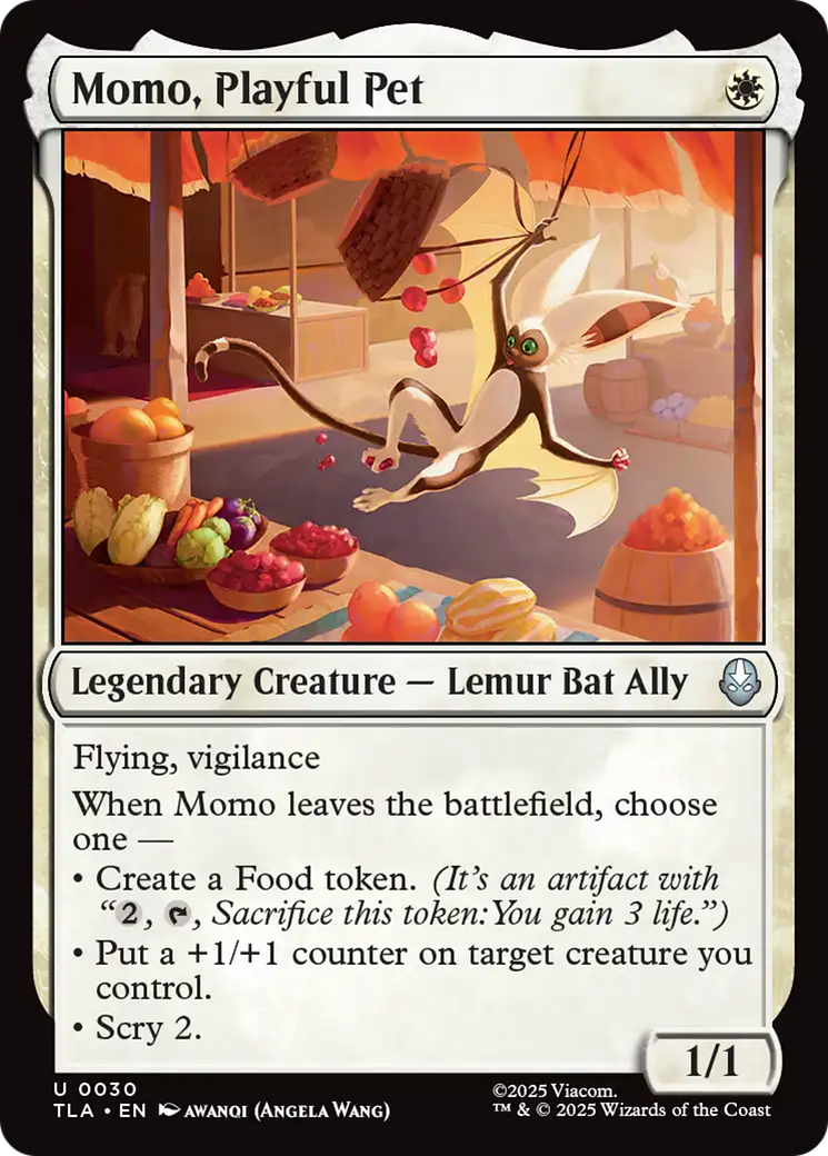 MTG - Momo, Playful Pet - Avatar: The Last Airbender (TLA)