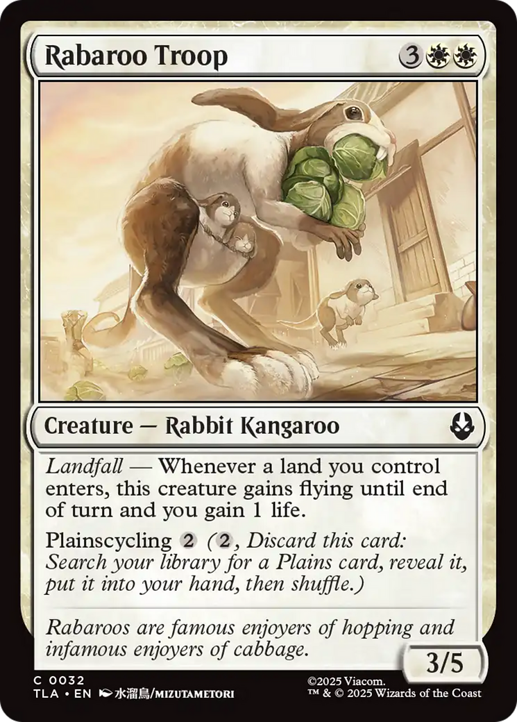 MTG - Rabaroo Troop - Avatar: The Last Airbender (TLA)