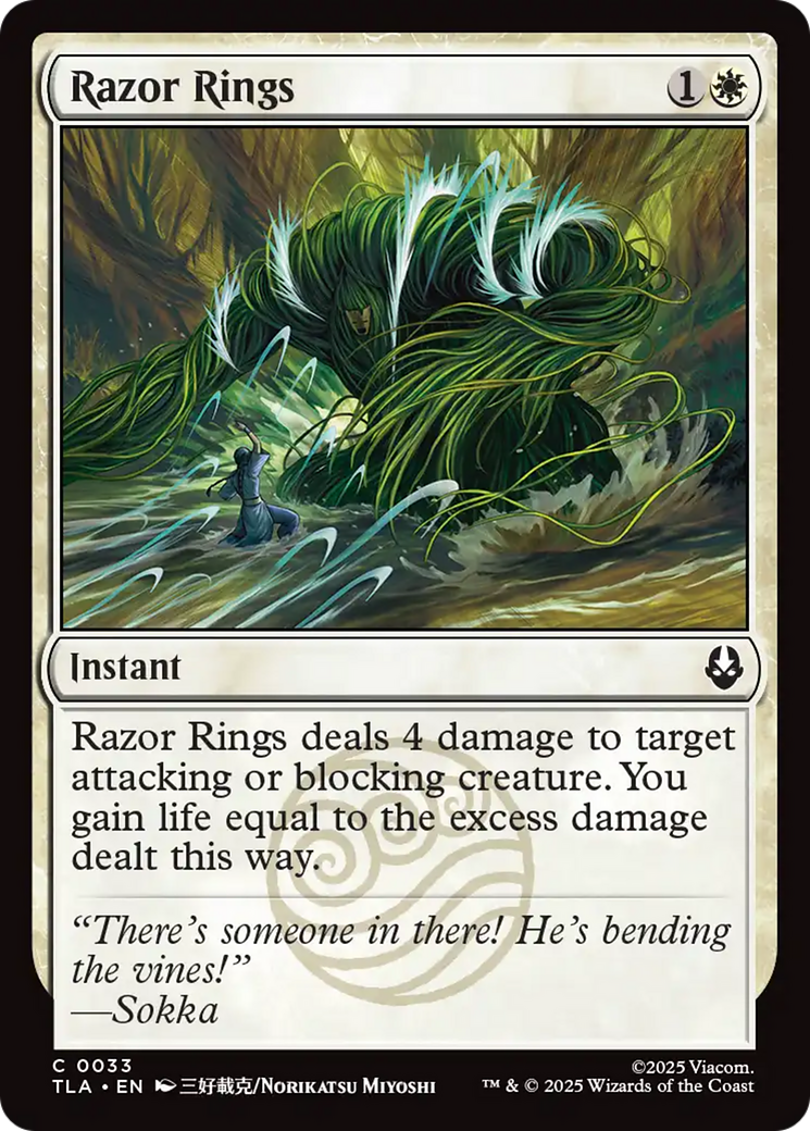 MTG - Razor Rings - Avatar: The Last Airbender (TLA)