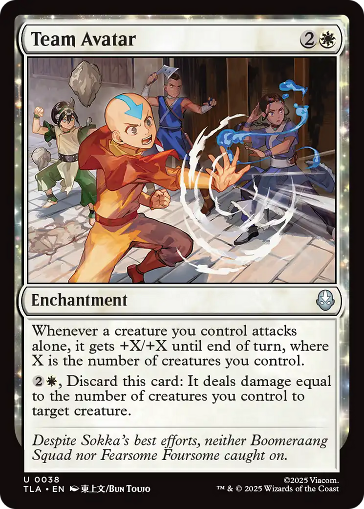 MTG - Team Avatar - Avatar: The Last Airbender (TLA)
